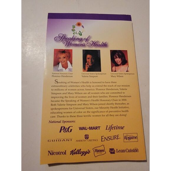 Lifetime's Speaking of Women's Health: The Book - 1999 Used Paperback Book - Picture 2 of 4